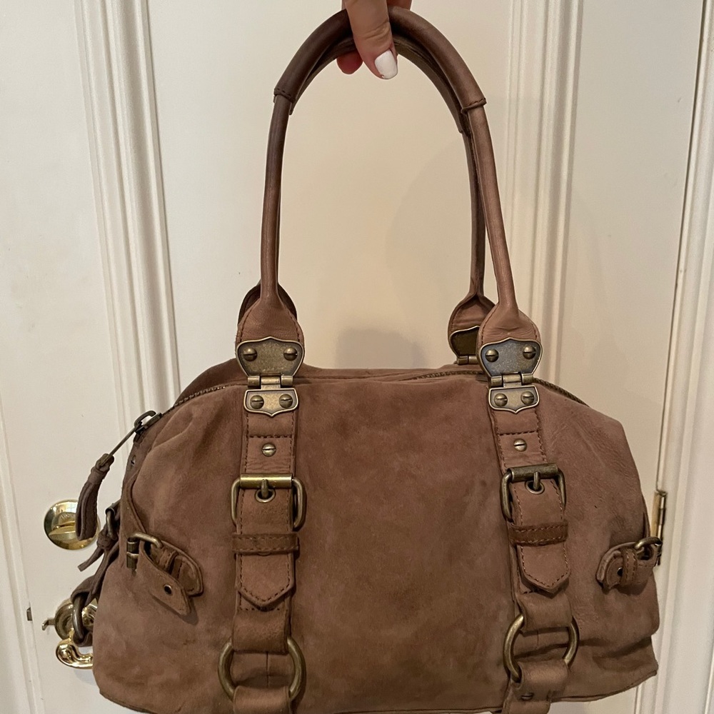 Cynthia Rowley Shoulder Bag Swede
